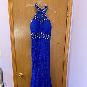 Royal blue gown/dress